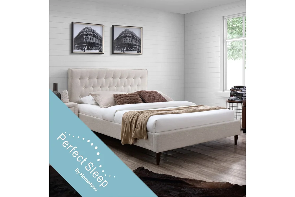 Seng EMILIA med Madrass HARMONY DELUX 160x200cm v:8935786