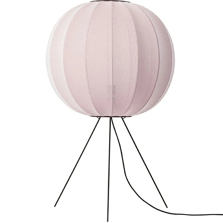 Knit-Wit Gulvlampe Medium Rund 60 cm, Svart v:5441768