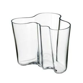 Alvar Aalto Vase Klar, 9,5 cm v:3032029 Alvar Aalto Vase Klar, 9,5 cm v:3032029