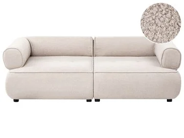 Sofa 3-seter SALLA Bouclé Beige v:5603340 Sofa 3-seter SALLA Bouclé Beige v:5603340
