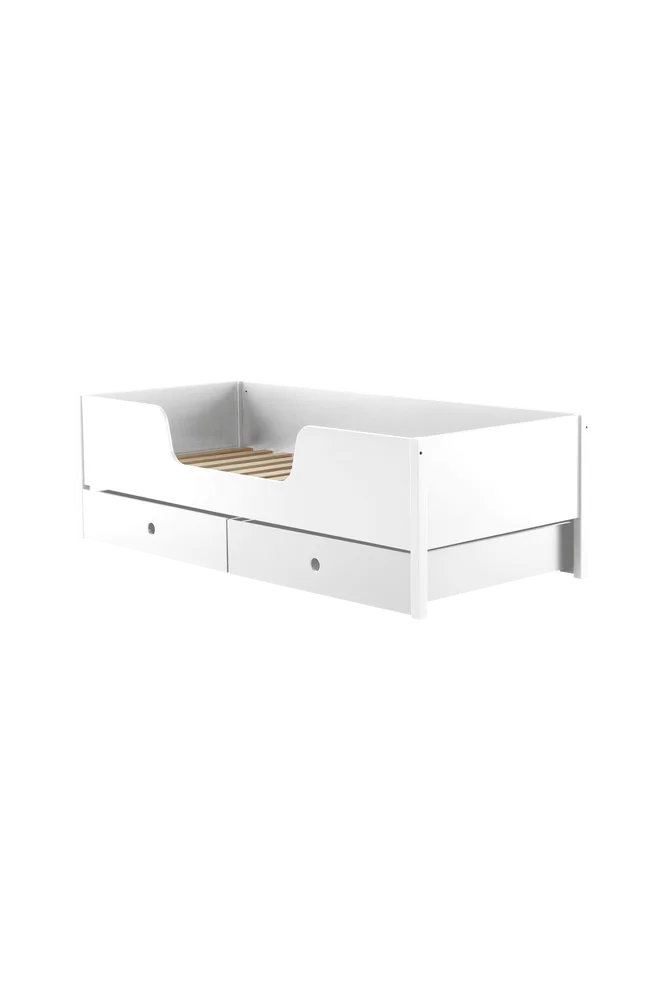 CAMPO barneseng med oppbevaring 90X200 cm – Hvit – Barnerom | m v:7594563 CAMPO barneseng med oppbevaring 90X200 cm – Hvit – Barnerom | m v:7594563