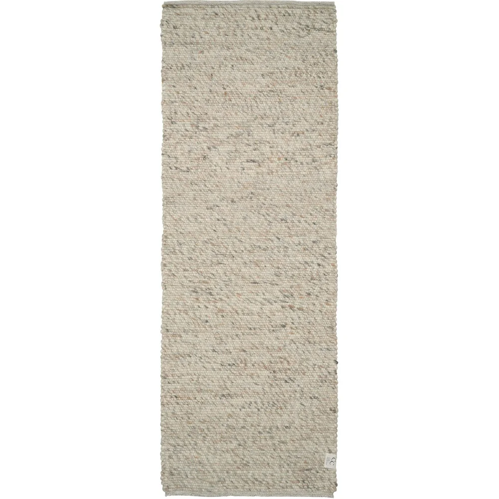 Merino Teppe 80×250 cm, Natural Beige v:2789276 Merino Teppe 80×250 cm, Natural Beige v:2789276