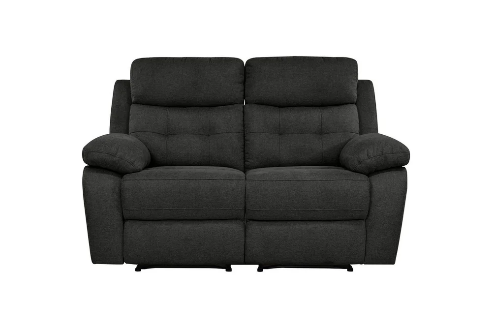 Sofa 2-seter Lannilis Antrasitt, Stoff/tre/metall v:9051835 Sofa 2-seter Lannilis Antrasitt, Stoff/tre/metall v:9051835