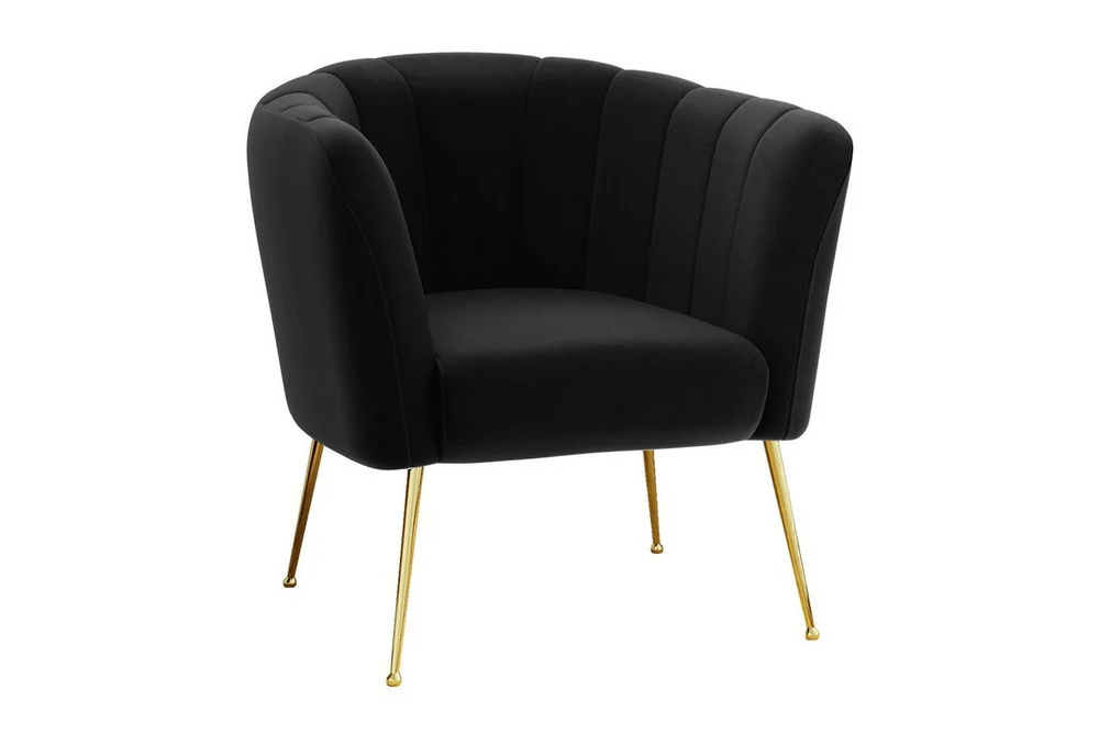 Rushmore Fåtölj Black/Gold v:8522401