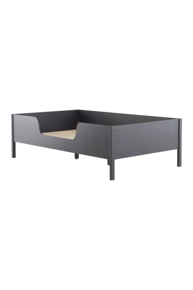 CAMPO barneseng 120×200 cm – Svart – Barnerom | m v:8298660 CAMPO barneseng 120×200 cm – Svart – Barnerom | m v:8298660
