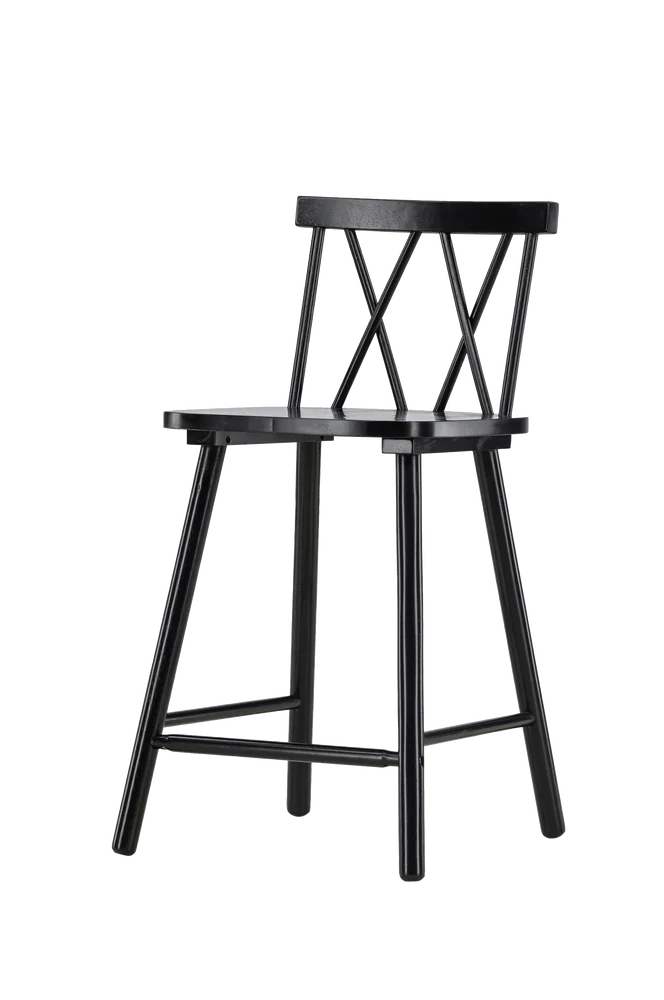 Barstol Mollöström 2-pk - Svart m v:3410038