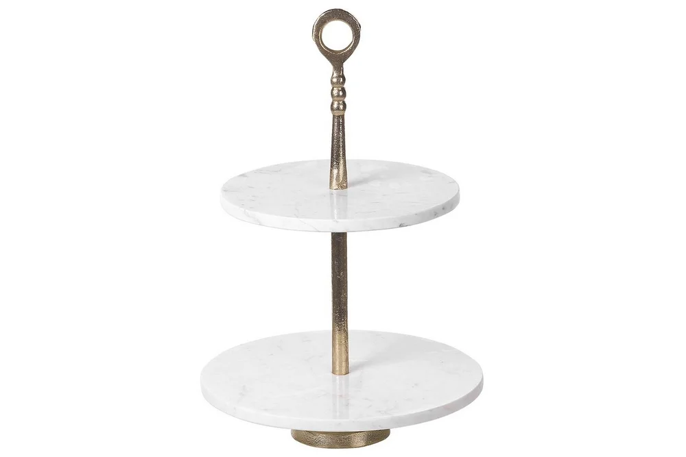 Tårtfat Beliani Tarum White||GOLD v:6588082 Tårtfat Beliani Tarum White||GOLD v:6588082