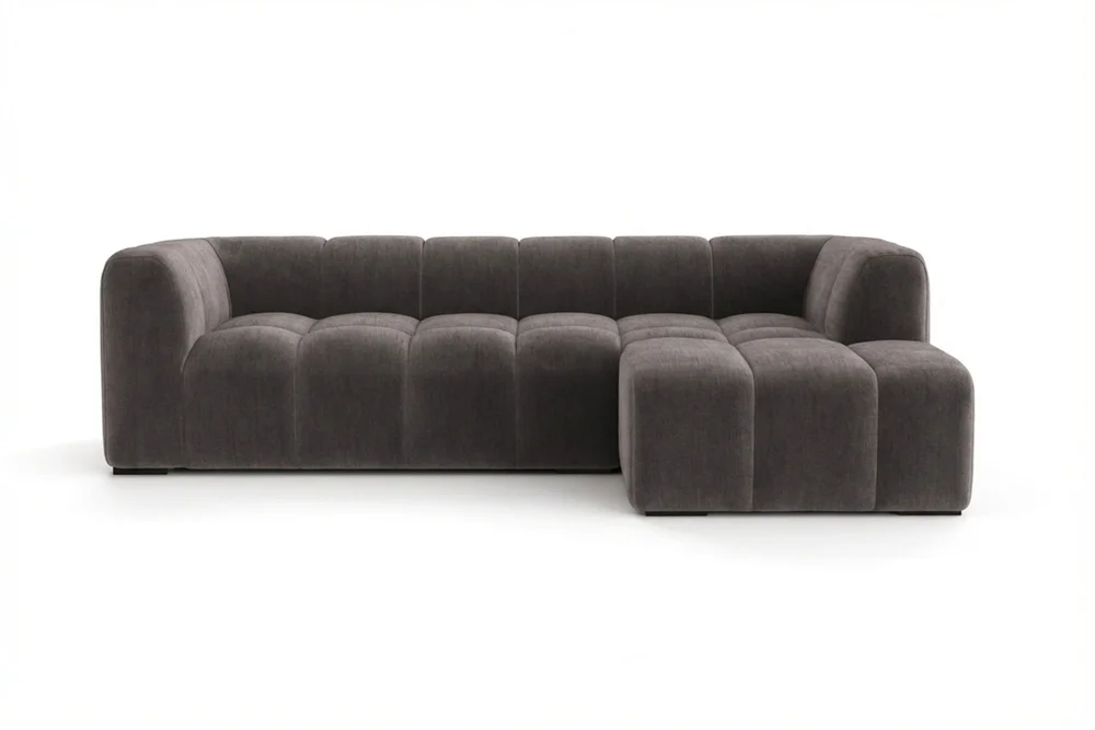 Marlow 3-seters boblete divansofa høyre v:7527263