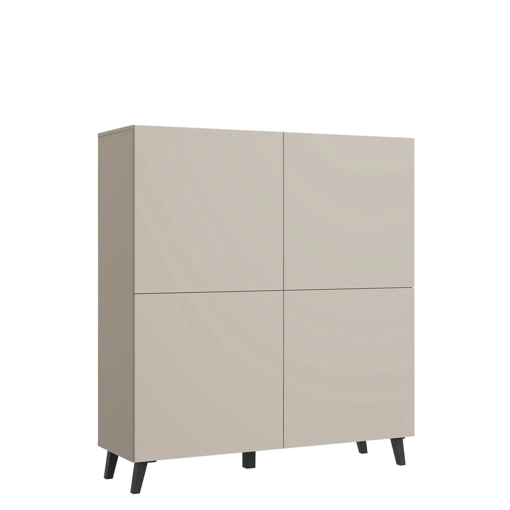 skap Høy kommode PHUKET 120 beige v:1327668