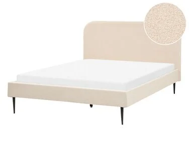 Seng Bouclé FLAYAT 140 x 200 cm Lys beige v:4807647 Seng Bouclé FLAYAT 140 x 200 cm Lys beige v:4807647