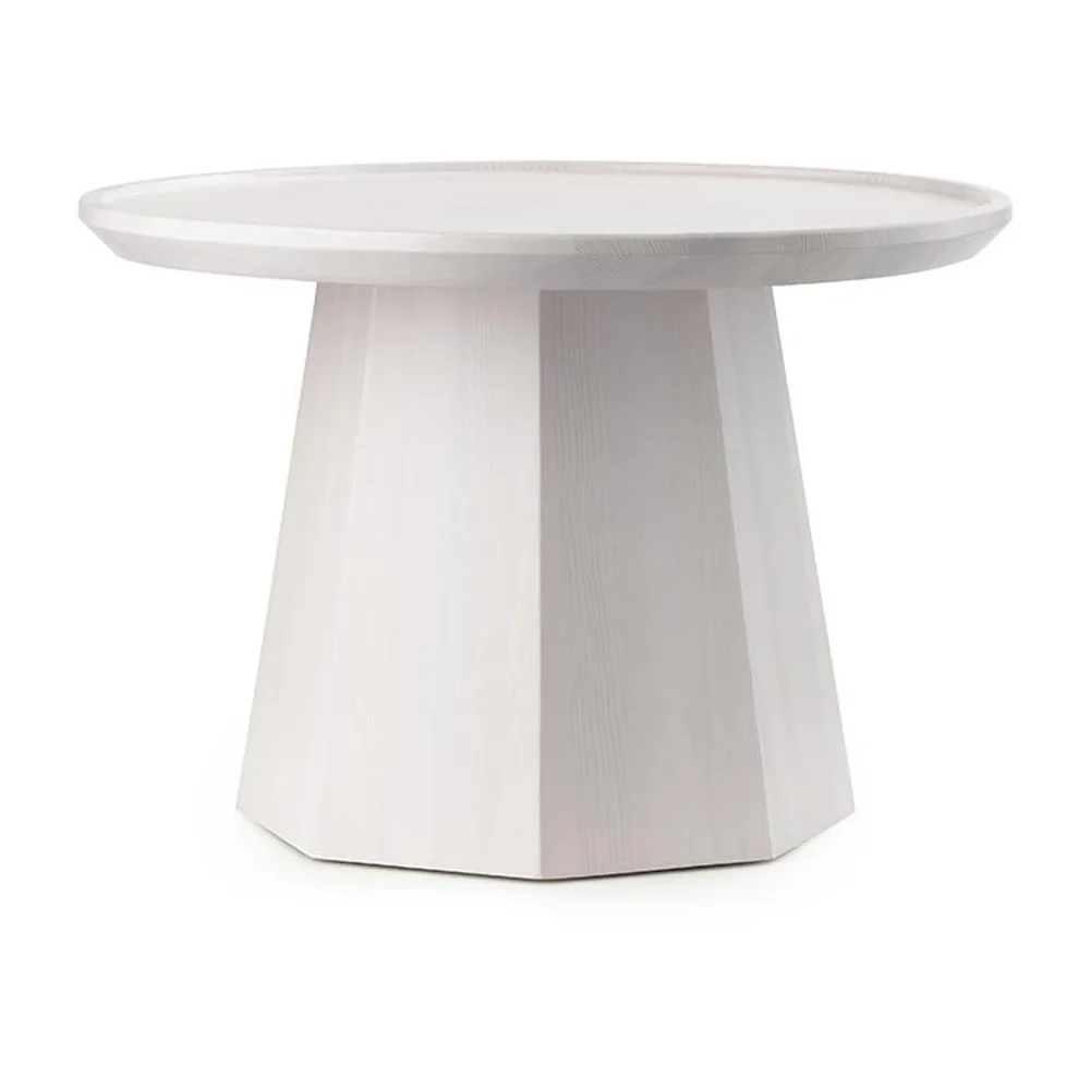 Pine table large sidebord Ø 65 cm H: 44 v:6982234