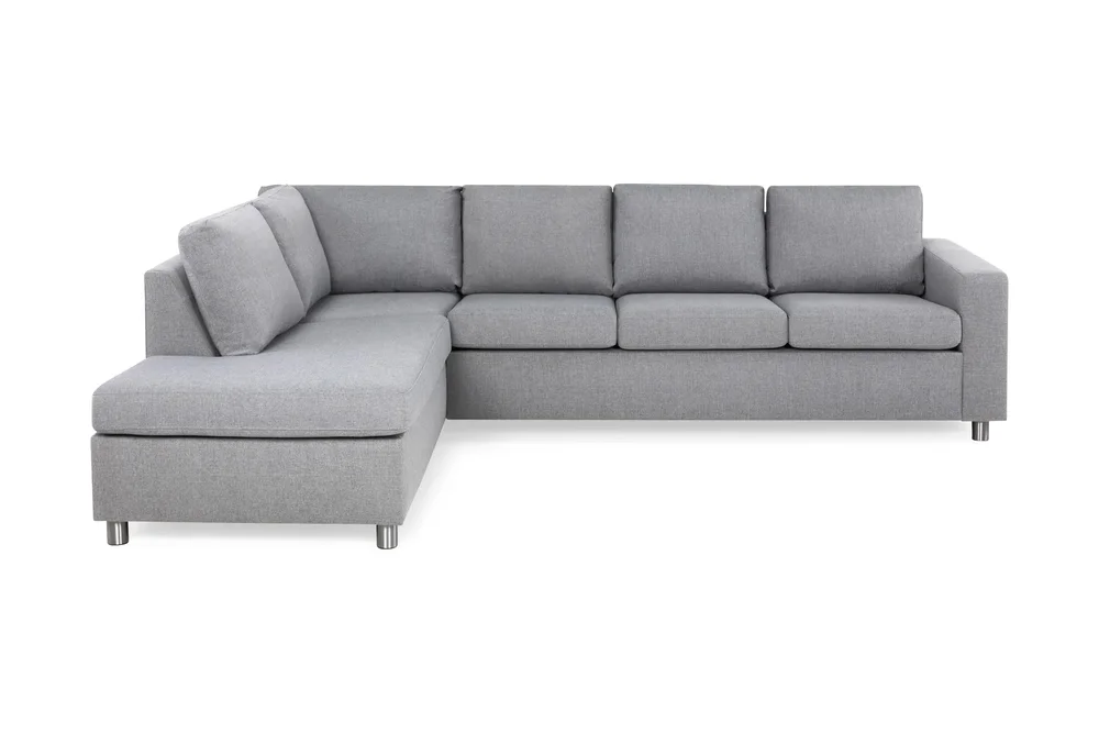 Crazy 4-seters Venstrevendt L-formet Sjeselongsofa i Stoff v:3291790