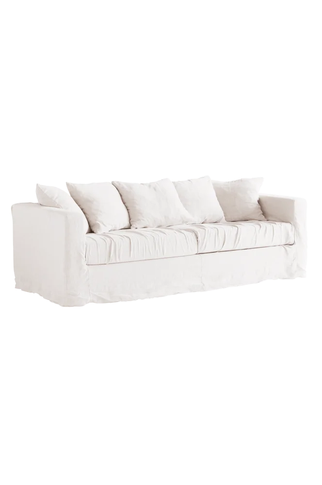 MARSEILLE sofa 3-seter - Hvit m v:5113726