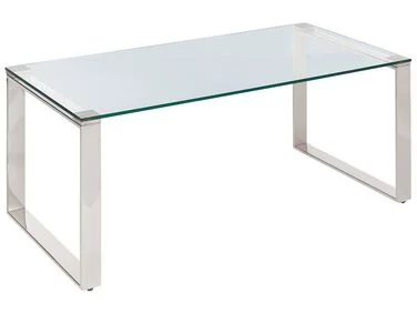 Sofabord TILON Herdet glass Sølv v:7868100