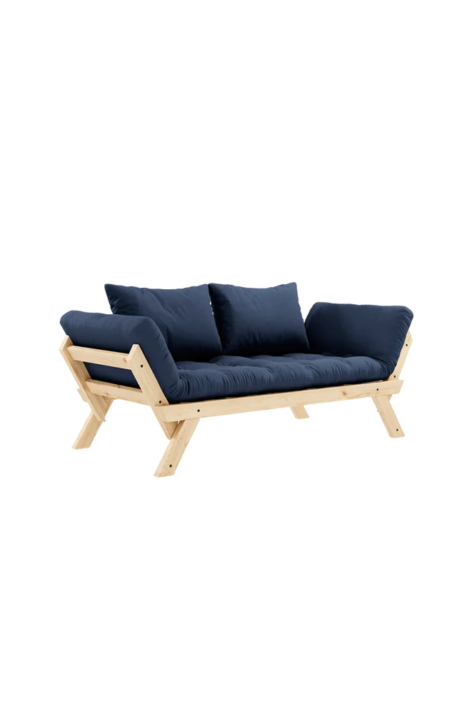 Lounge-sovesofa Bebop Natur Base - Blå m v:2039569
