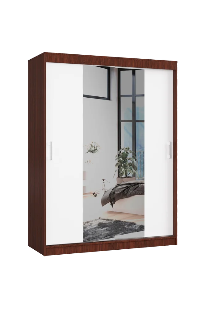 Akord Garderobe med skyvedører – Flerfarget m v:9916850 Akord Garderobe med skyvedører – Flerfarget m v:9916850