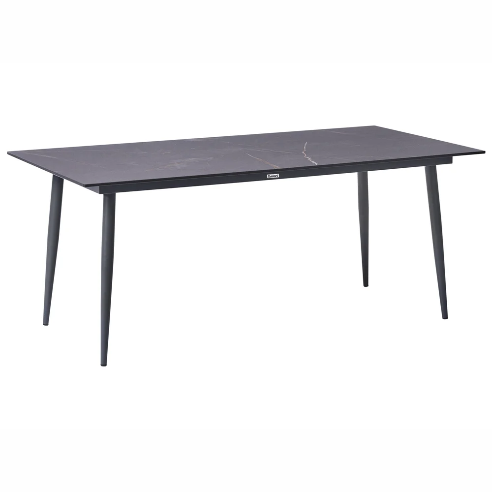 Spisebord utendørs Tolentino 90x180 cm marmoreffekt v:4481863