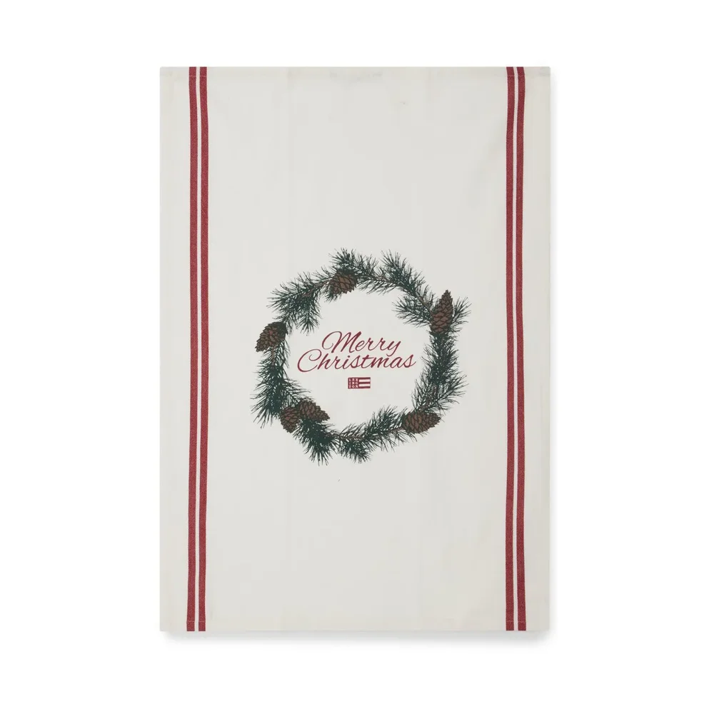 Merry Christmas Org Cotton kjøkkenhåndkle 50 x 70 cm v:6535152