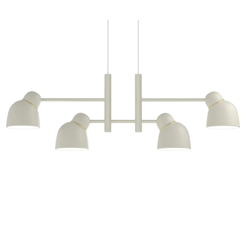 Bird Pendel Lineær 119 cm, Sand / Messing v:3784990 Bird Pendel Lineær 119 cm, Sand / Messing v:3784990