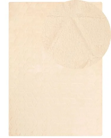 Teppe i kunstpels THATTA Beige 160 x 230 cm v:9757065