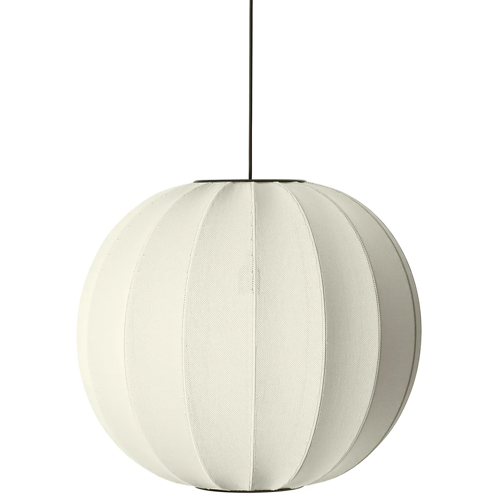 Knit-Wit LED Pendel Rund Ø60 cm, Pearl White v:6498334