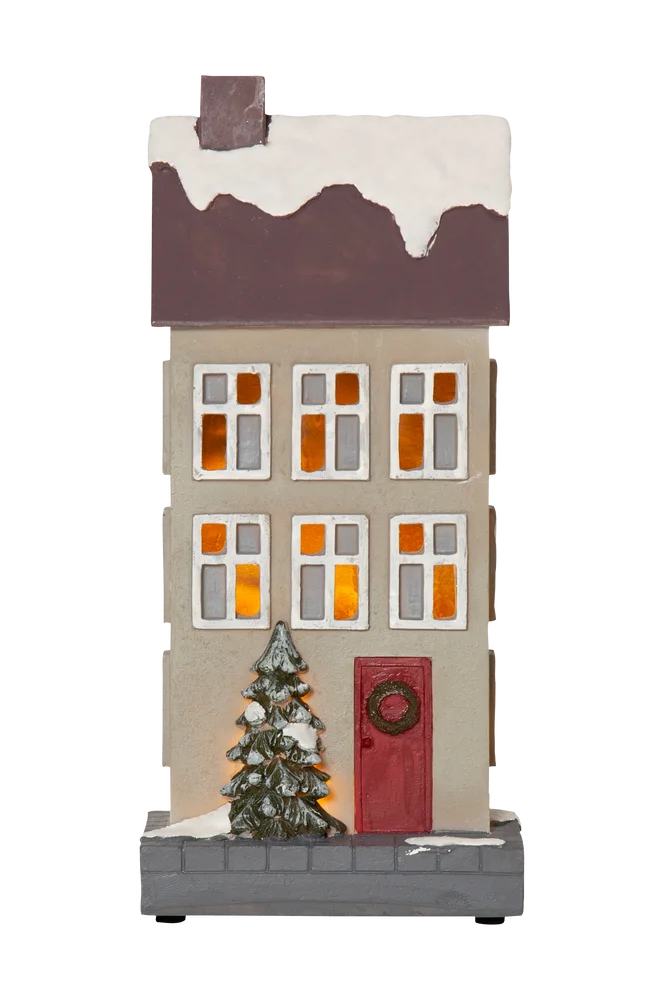 Dekorasjon Hus – Beige – Belysning | m v:8878147 Dekorasjon Hus – Beige – Belysning | m v:8878147