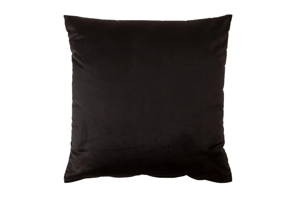 Velvet Pyntepute 50×50 cm Svart v:9510088 Velvet Pyntepute 50×50 cm Svart v:9510088