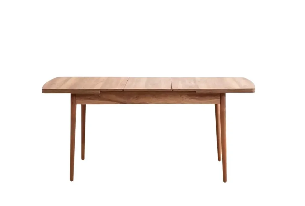 Uttrekkbart spisebord- og stolsett (7 deler) Homitis Lidyana (130 x 76 x 80 cm) Krem v:3230825
