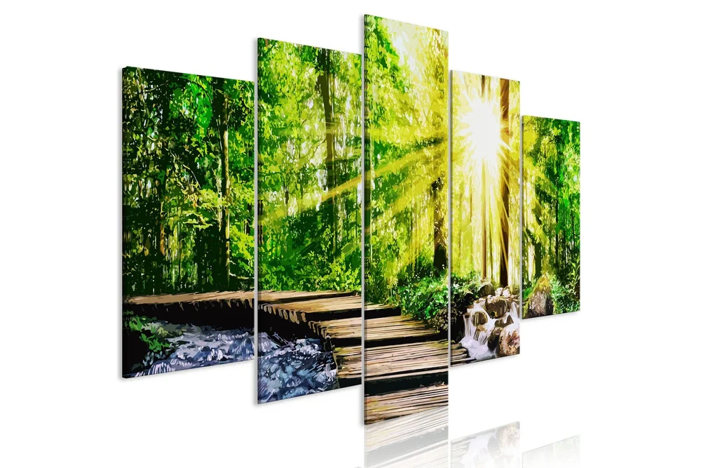 Bilde Forest Footbridge 5 Parts Wide 100x50 v:4623168