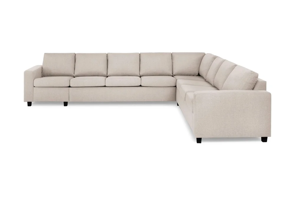 Crazy 7-seters Vendbar L-formet XX-Large Hjørnesofa i Stoff v:3421417 Crazy 7-seters Vendbar L-formet XX-Large Hjørnesofa i Stoff v:3421417
