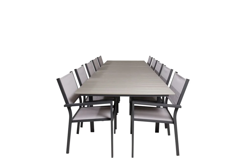 Levels Matgruppe 225-325 cm Rektangulær med 10 Copacabana Stoler v:5985028