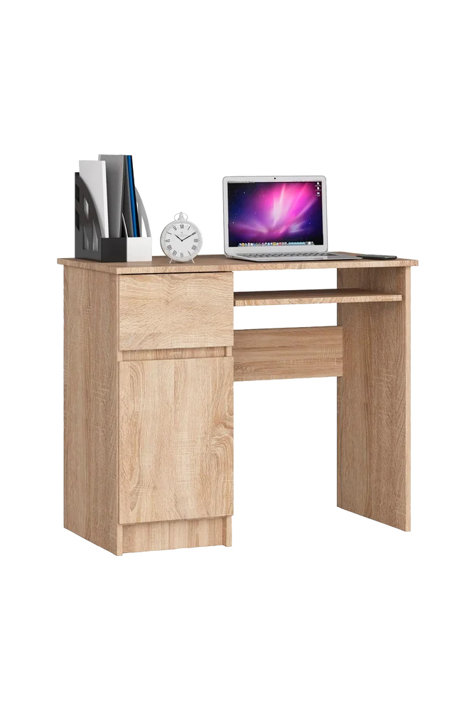 Akord Piksel skrivebord med venstrehendt oppsett – Brun m v:2658841 Akord Piksel skrivebord med venstrehendt oppsett – Brun m v:2658841