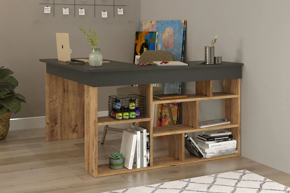 Dalran Skrivebord 129 cm v:5567054