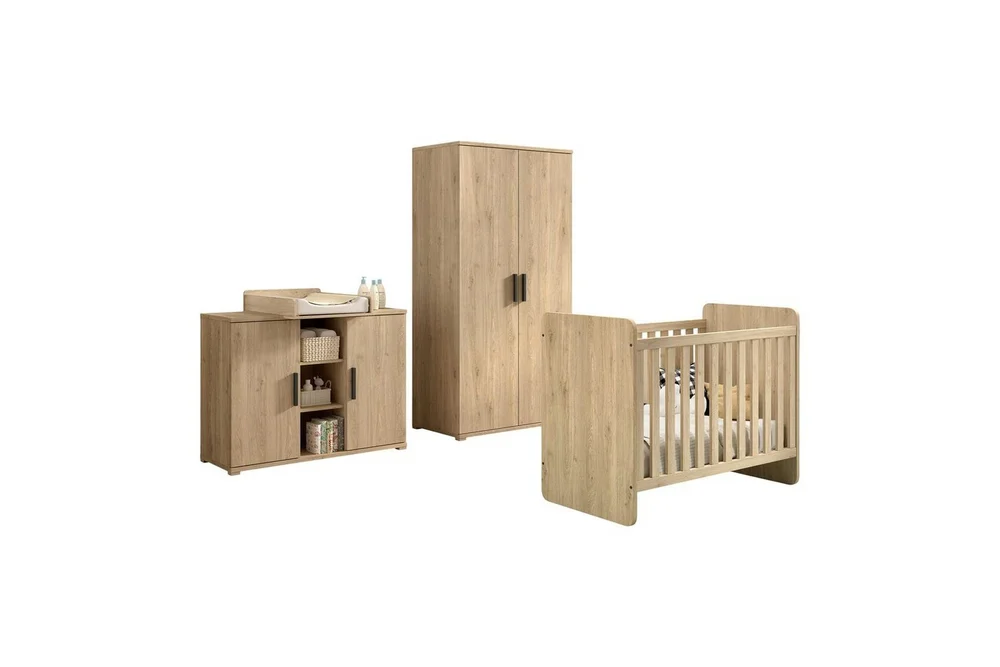 Byrå med skötbord Baby Säng Garderob Jaxx Sam Jaxx oak v:4840863 Byrå med skötbord Baby Säng Garderob Jaxx Sam Jaxx oak v:4840863