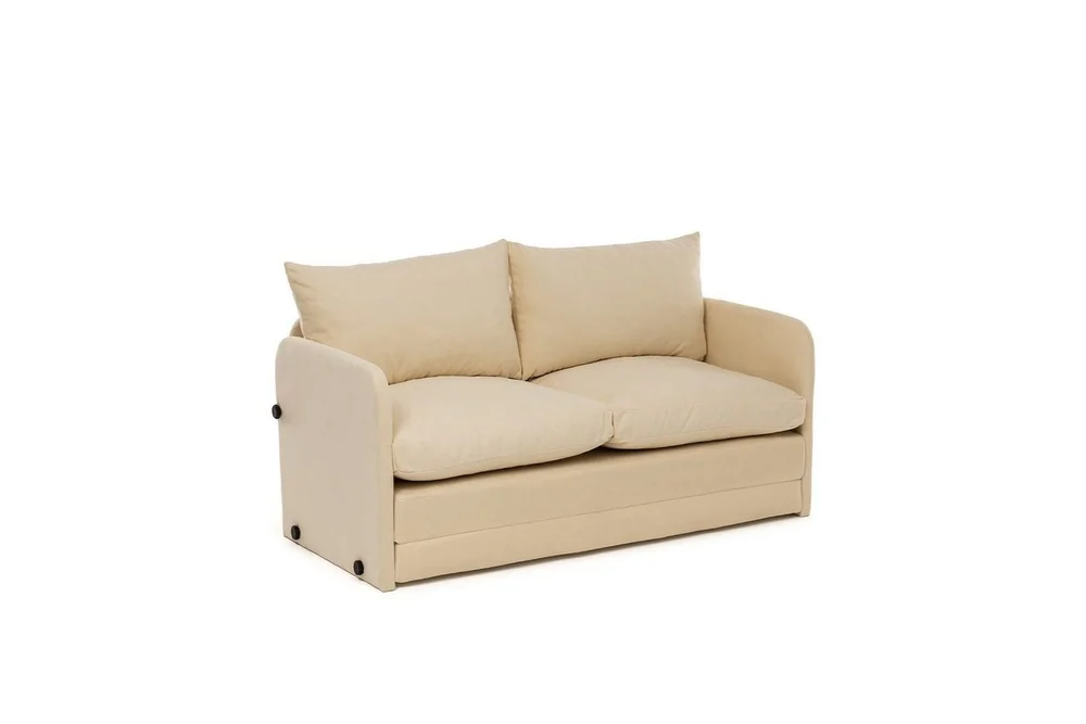 2-seters sovesofa Rubby (148 x 70 x 66 cm) Krem v:6111041 2-seters sovesofa Rubby (148 x 70 x 66 cm) Krem v:6111041