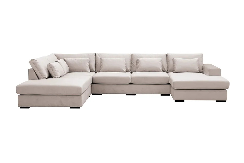 Grande 5-seters U-Sofa med Divan Høyre v:8964478 Grande 5-seters U-Sofa med Divan Høyre v:8964478