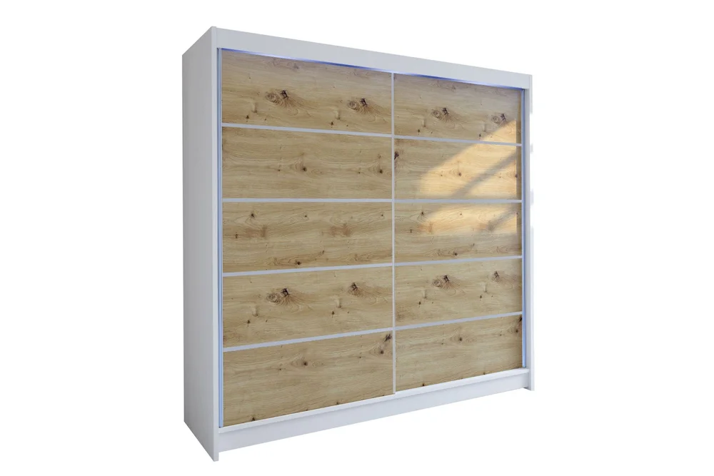 Canderbury Garderobeskap 180x215 cm v:8548177