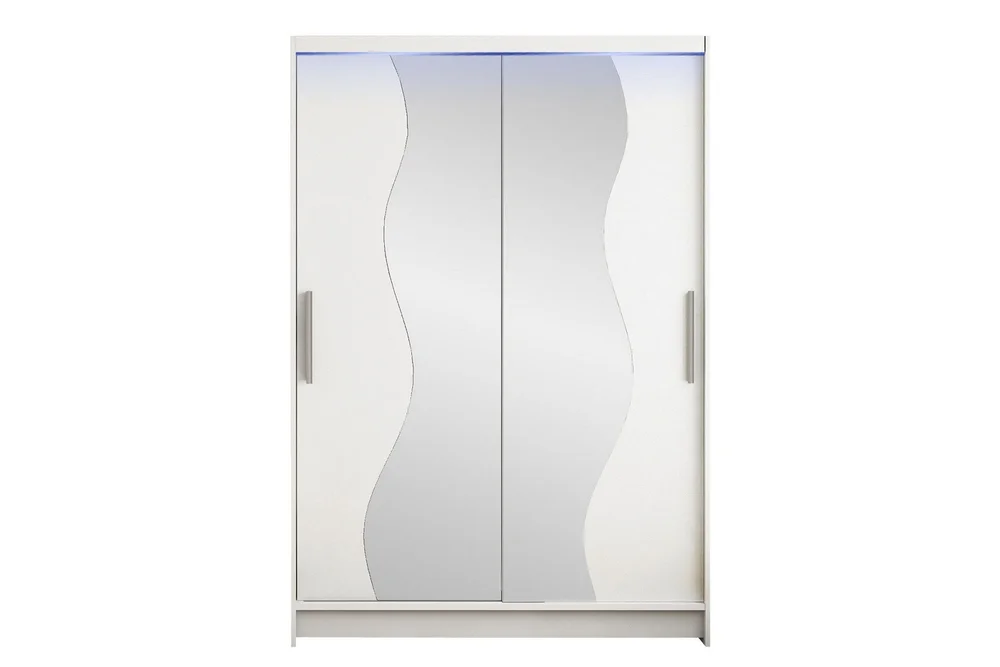 Biscayne Garderobeskap Med Speil 120x200 cm v:9708502