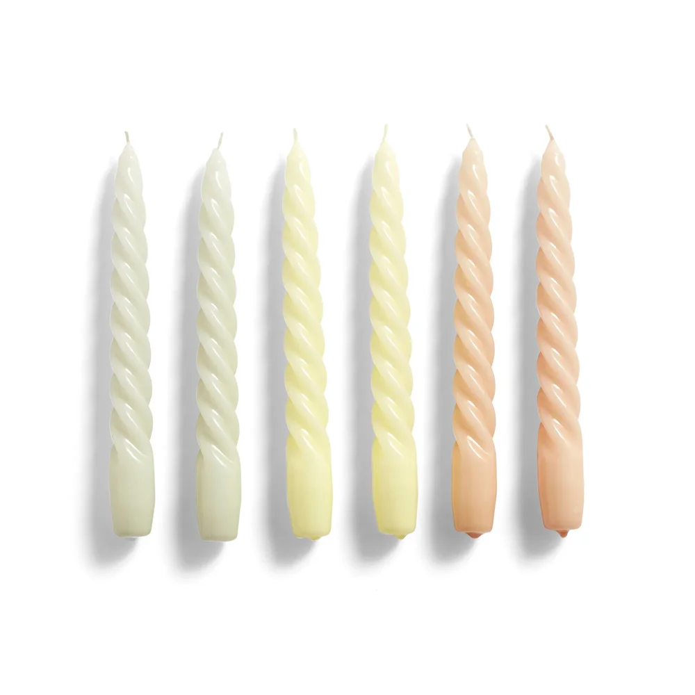 Candle Twist lys6-stk. v:8850915