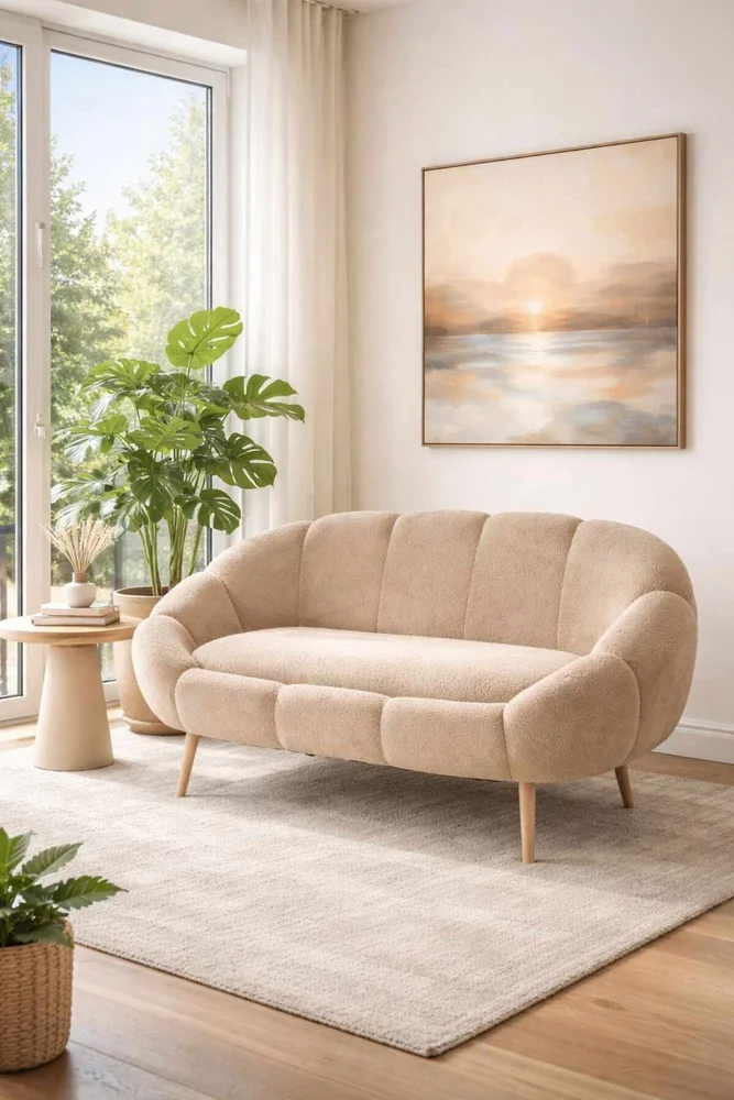 2-seters sofa Atelier Del Sofa Lida (130 x 105 x 50 cm) Beige v:4117399 2-seters sofa Atelier Del Sofa Lida (130 x 105 x 50 cm) Beige v:4117399