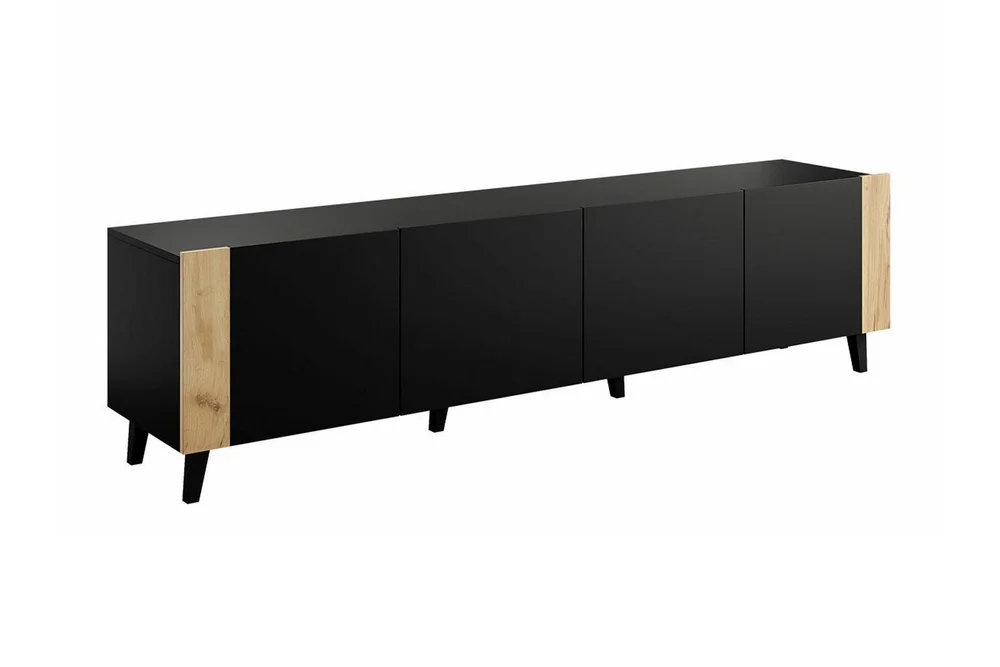 Strontian Tv-skåp 201 cm Scandinavian Choice Black v:8502640