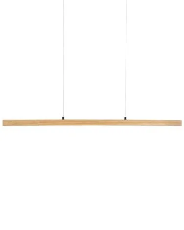 LED-pendellampe STEWARTS Med fjernbetjening Med dimmer Eiketre Lysebrun v:4220593 LED-pendellampe STEWARTS Med fjernbetjening Med dimmer Eiketre Lysebrun v:4220593