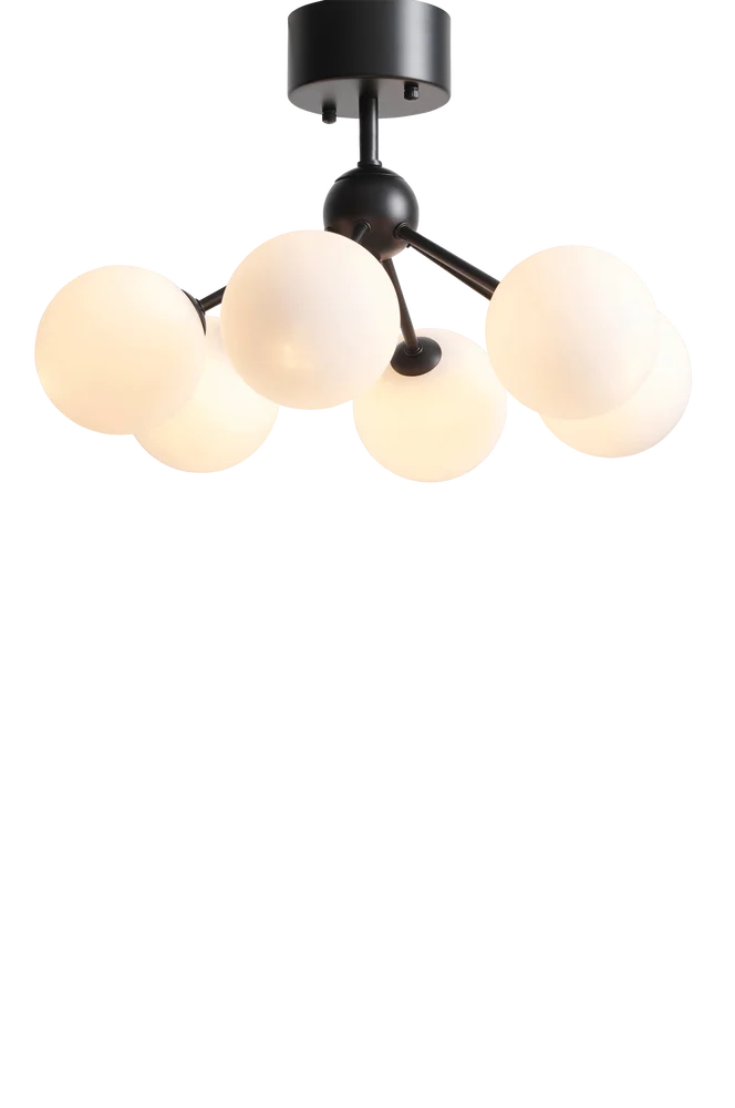 Takplafond Widar - Svart - Belysning | m v:1637533