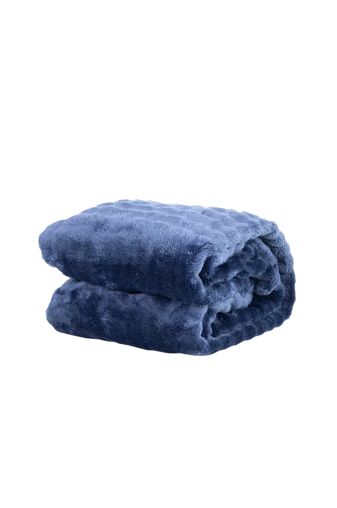 Teppe Pom Pom - Blå - Tekstiler | m v:6230106