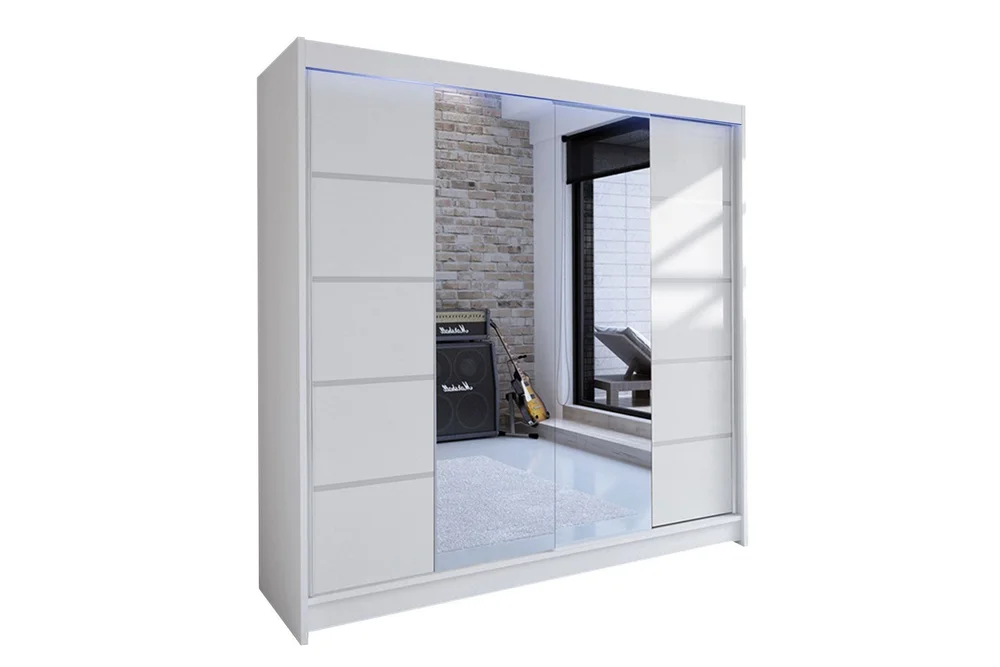 Canderbury Garderobe med Speil 180×215 cm v:1943343 Canderbury Garderobe med Speil 180×215 cm v:1943343