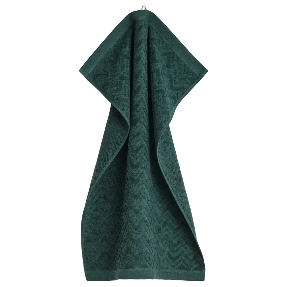 Jacquard Herringbone Håndkle 50×70 cm, Tartan Green v:6327951 Jacquard Herringbone Håndkle 50×70 cm, Tartan Green v:6327951