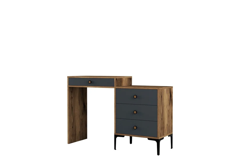 Ameias Sminkebord 124x84,7 cm Brun/Svart v:3934258