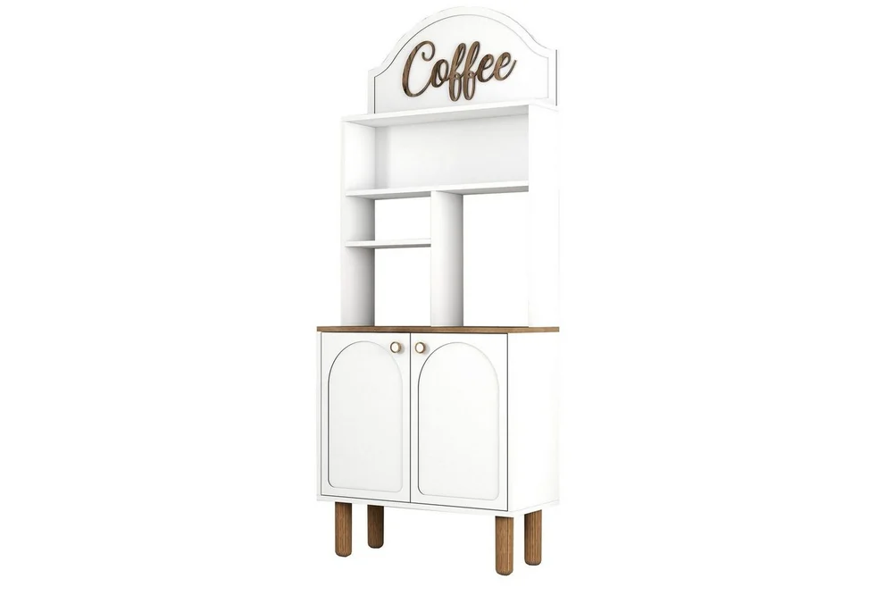 Bar Kaffeskap To Hvit / Eik v:9699791 Bar Kaffeskap To Hvit / Eik v:9699791