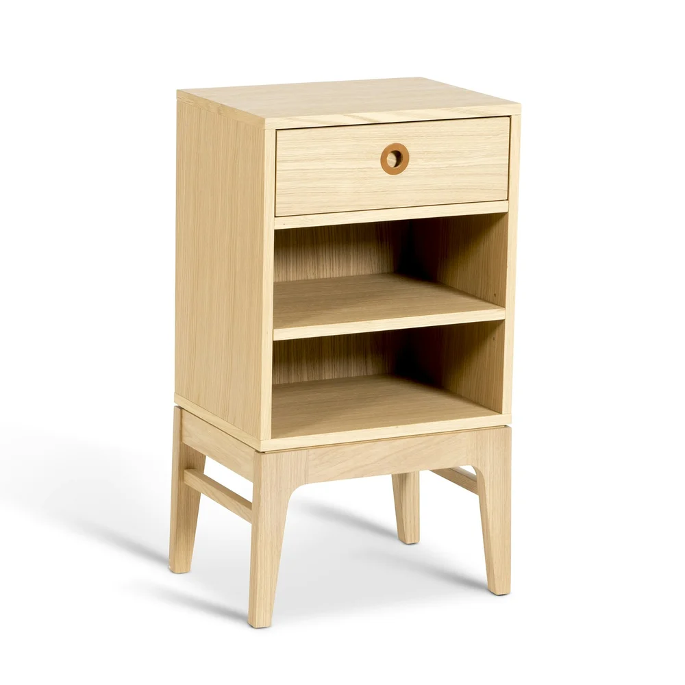 Höllviken Bedside Table Short Legs, White Pigmented Oak v:4672579 Höllviken Bedside Table Short Legs, White Pigmented Oak v:4672579