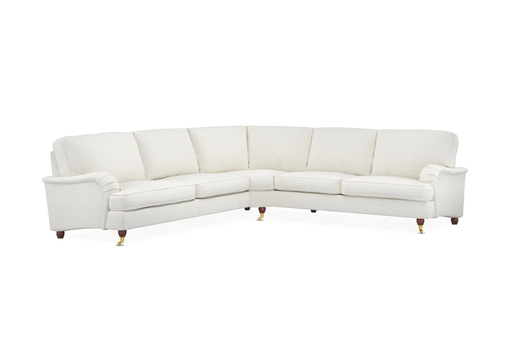 Howard Lyx 6-seters Venstrevendt L-formet Hjørnesofa i Bouclé v:2826632